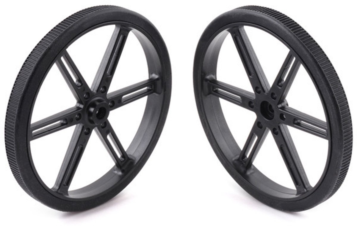 Wheel for Standard Servo 25T-90×10mm 2-Pack Pololu 4935