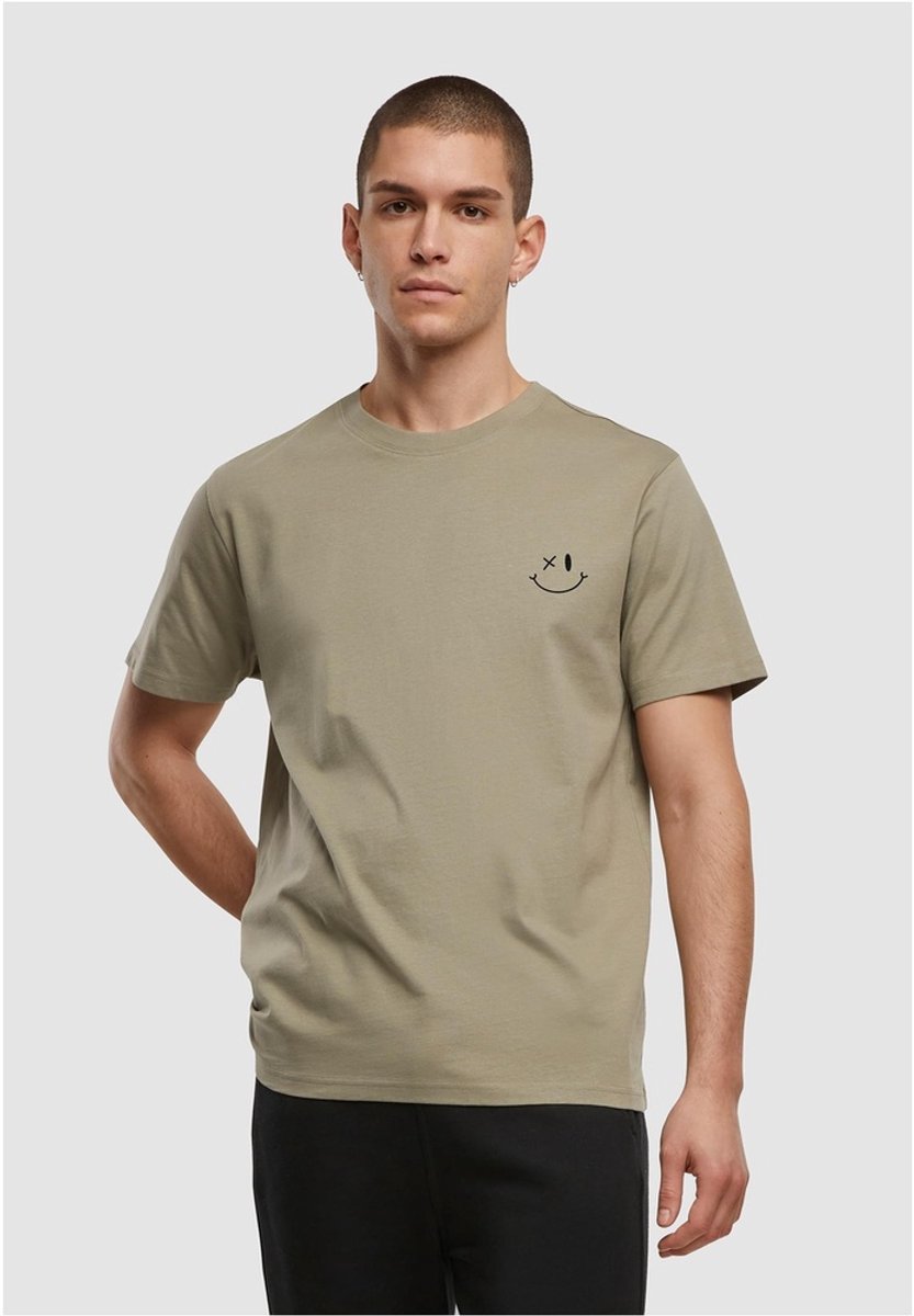 Mister Tee Wink At Me Heren Tshirt M Olijfgroen