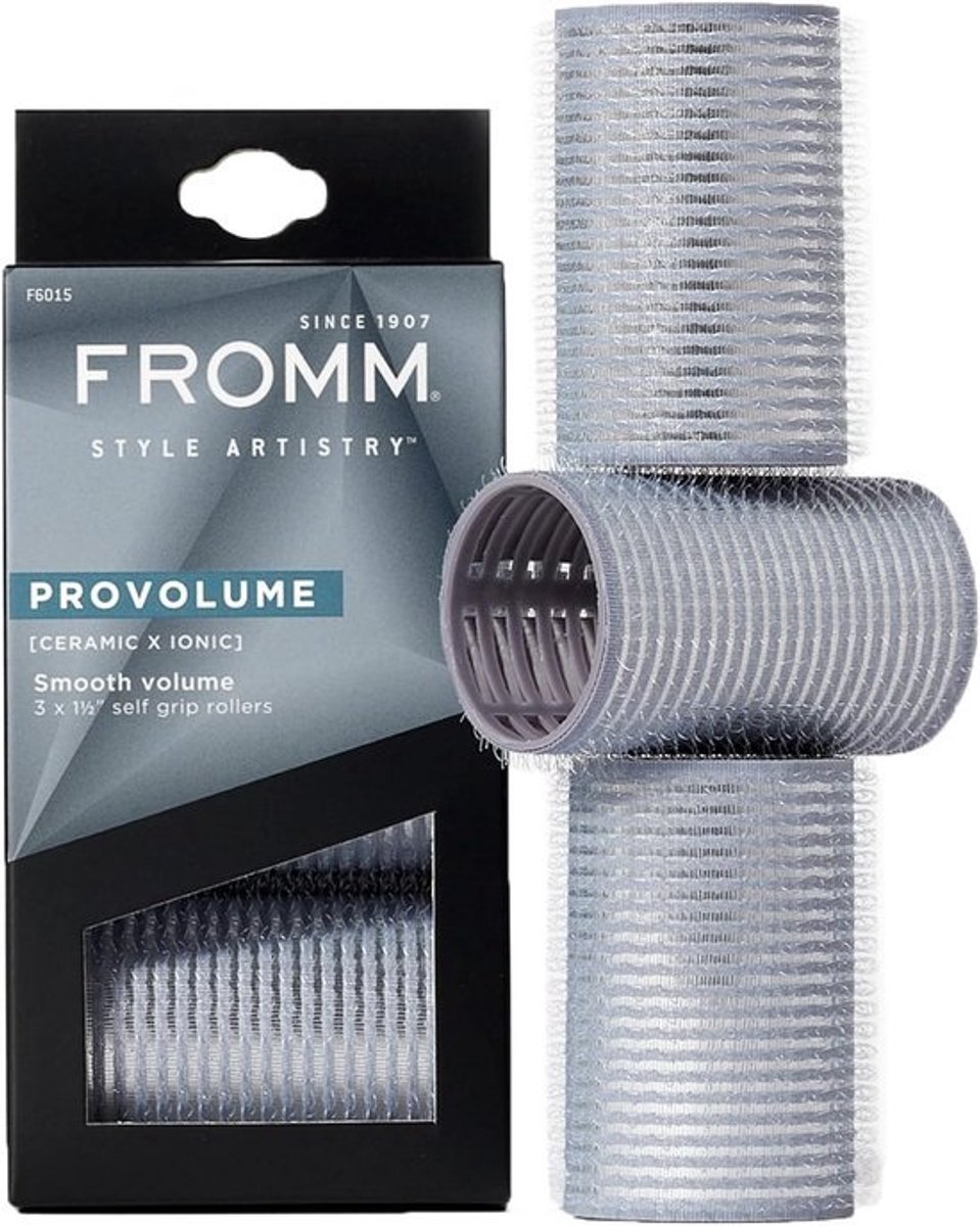 Zelfhechtende Keramische Haarrollers 3 Stuks - Voor Volume, Krullen en Pony - Salonkwaliteit