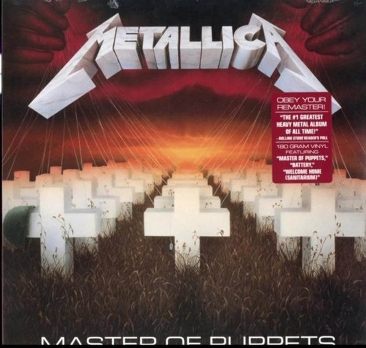 Must-Have Classic Rock Album - Master of Puppets (Vinyl LP)