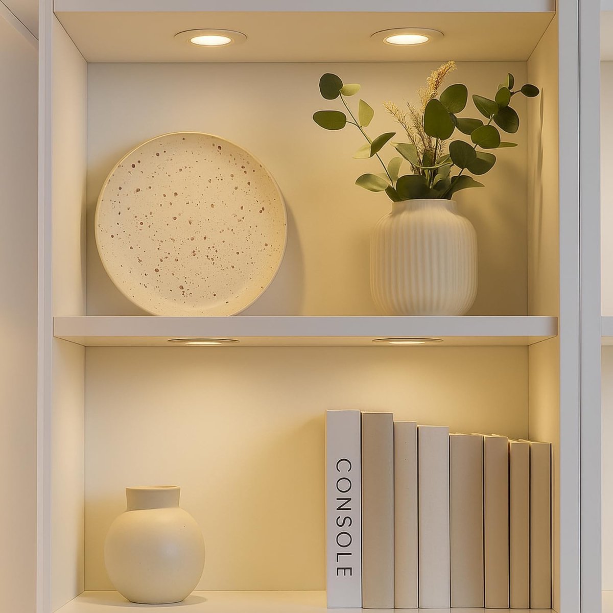 Inbouwspot - Wit - 72 mm - Volledig Metalen Met Glazen Afdekking - Voor G4 12V Lampen
