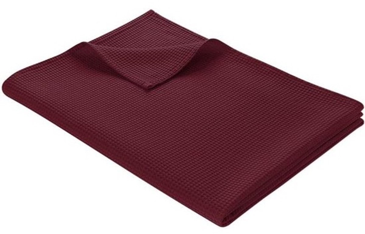 Wafel Pique Sprei 100% Katoen Lichte Zomer Dekentextiel 150 x 200 cm