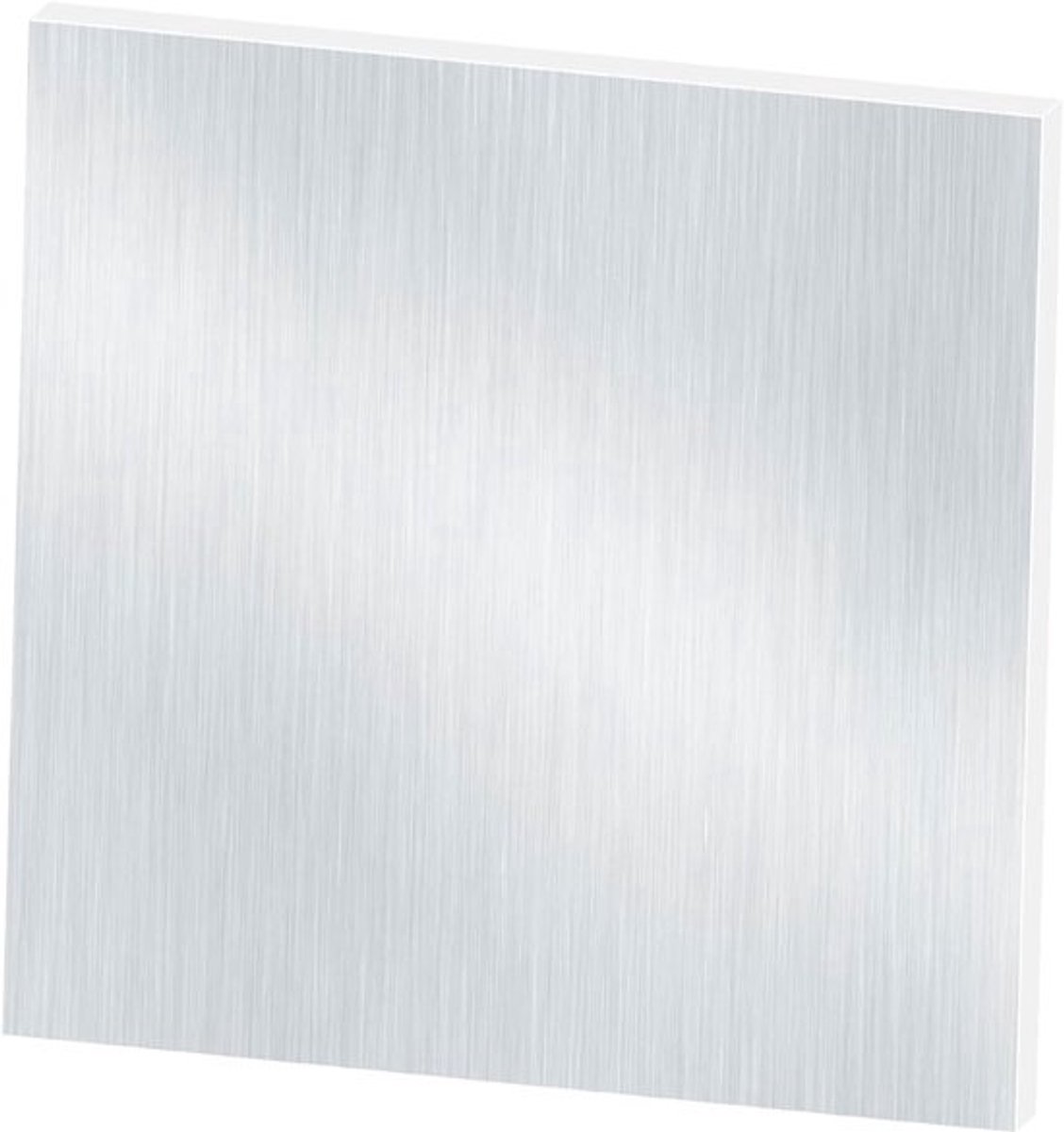 Aluminium Plaat - Metaal Vierkant - Doe-het-zelf - Beschermfolie Dubbelzijdig - 300x300mm 2mm