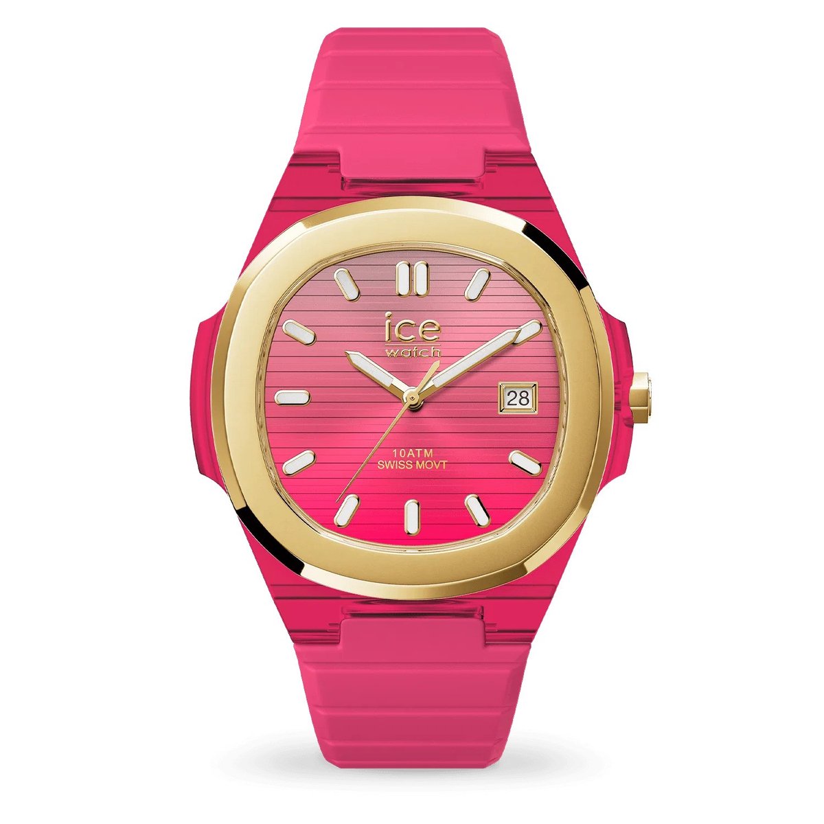 Ice Watch ICE power - PW7 - Pink shades 025971 Horloge - Siliconen - Roze - Ø 43 mm