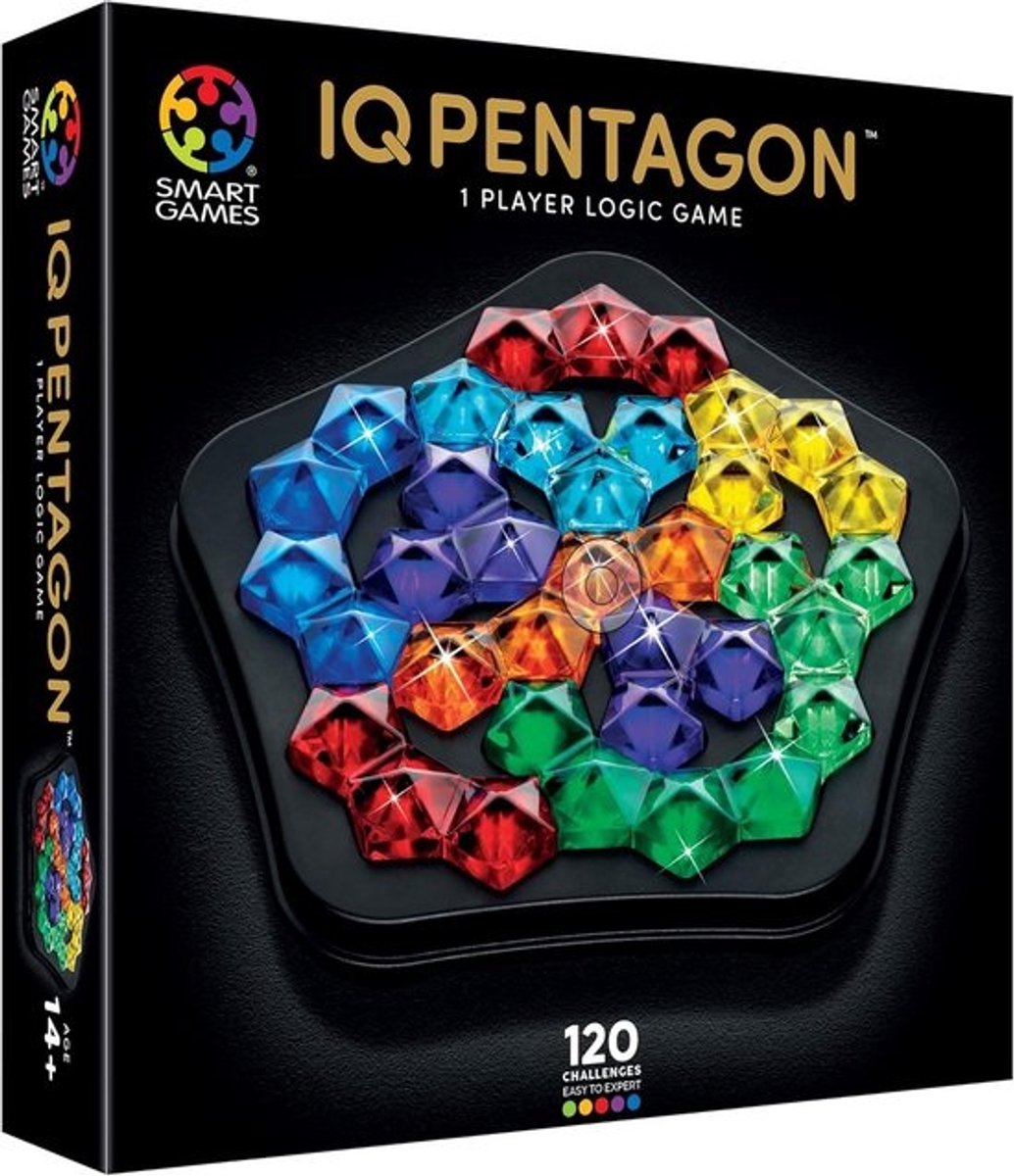 IQ Deluxe Pentagon Logisch Denkspel Uniek Speldesign