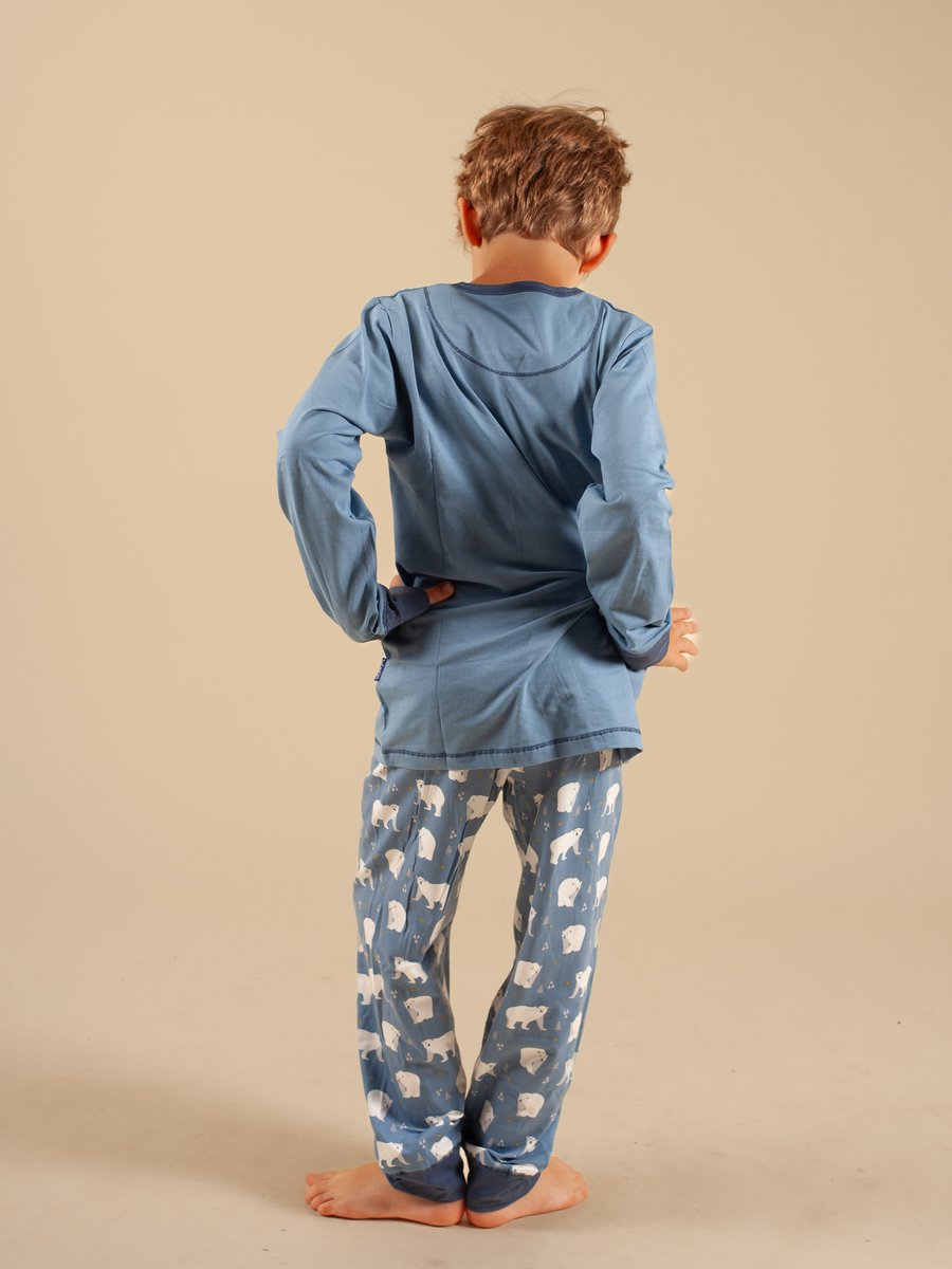 Claesen's ® - Pyjama Polar Bear245434-Polar Bear-6 Blauw