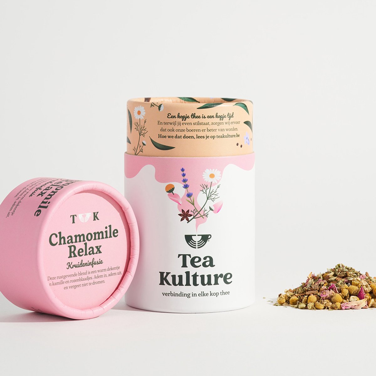 Tea Kulture Chamomile Relax - 50 gram Losse Thee - Kruidenthee met Kamille en Lavendel