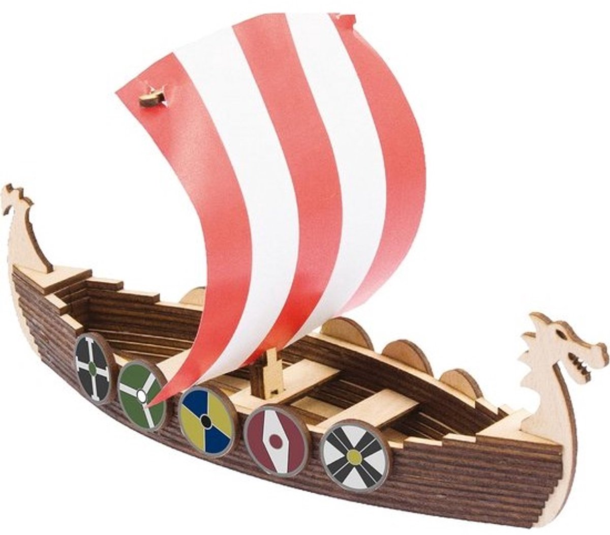 Houten Vikingschip Bouwpakket