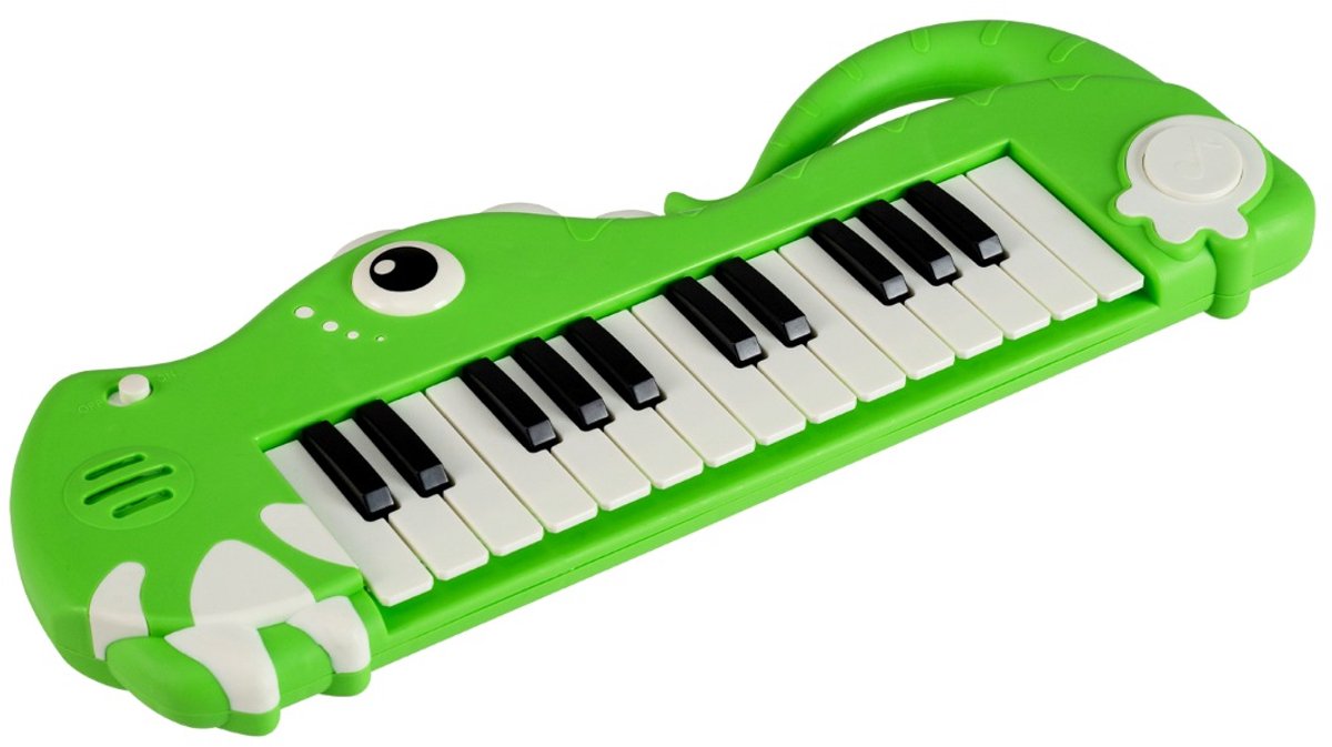 SureDeal® - Keyboard - Toetsen Kindertoetsenbord Speelgoed - Muziek - Lichteffecten - 37x14,5x3,5 cm - Groen
