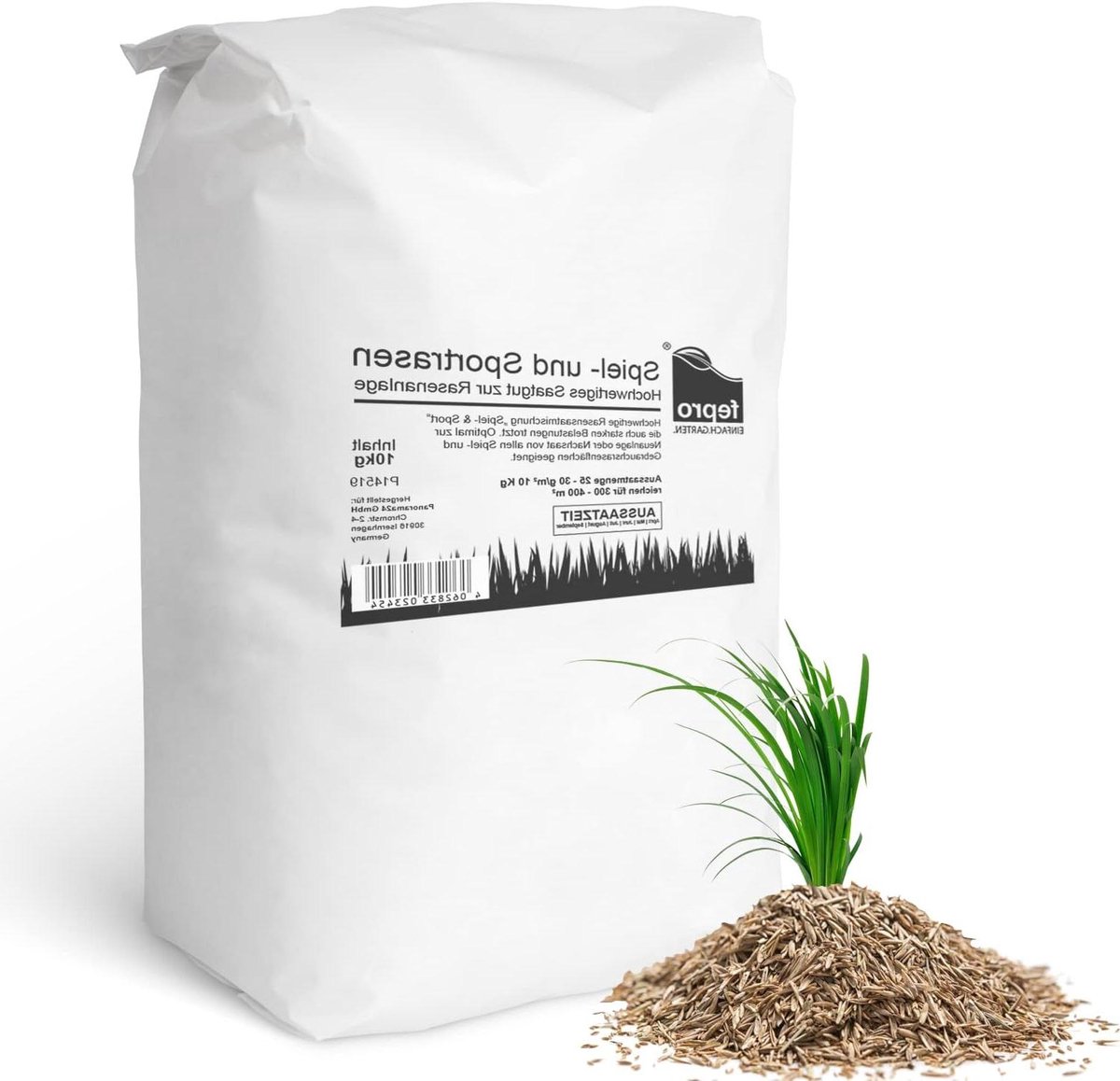 Graszaad - Sportgazon Zaad - Nieuwgazon Aanleggen - Snelkiemend Mengsel - 10 kg - Diepgroen