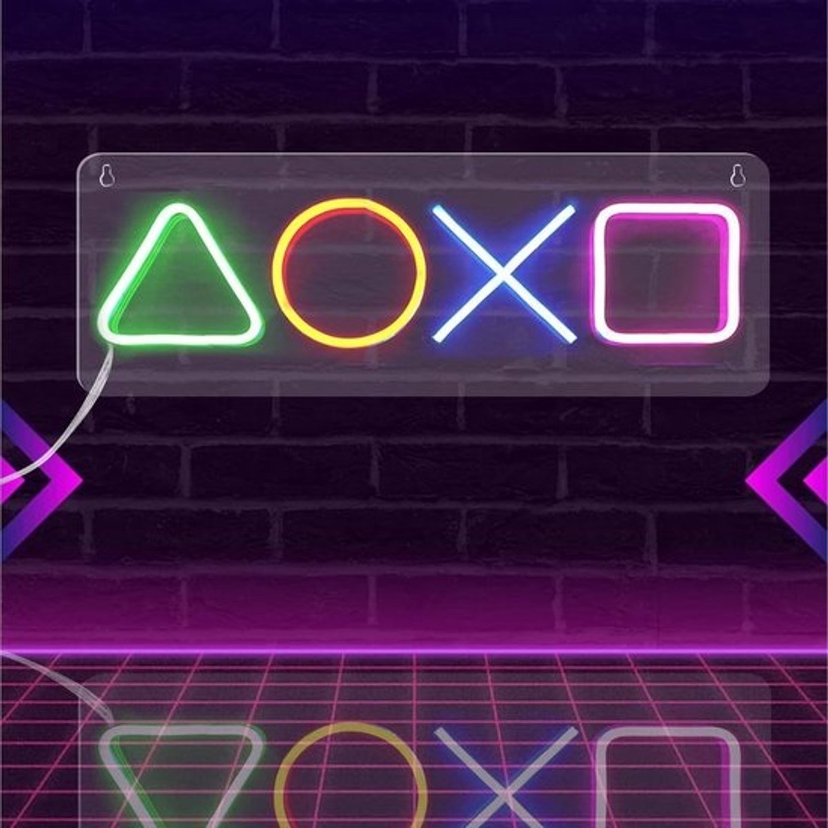 Gamer Neon Bord USB LED Licht Acryl Decoratie voor Speelkamer en Tienerkamer