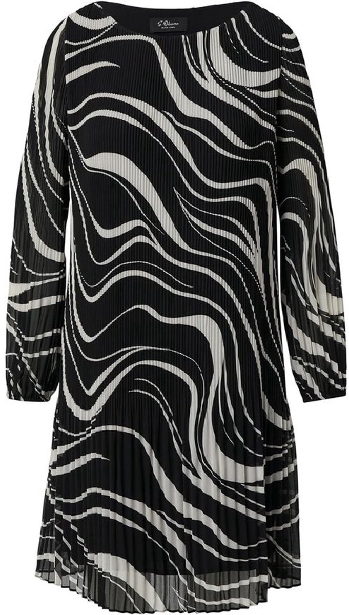 Elegant Dames Jurk met Plooien - Midi of Maxi Lengte