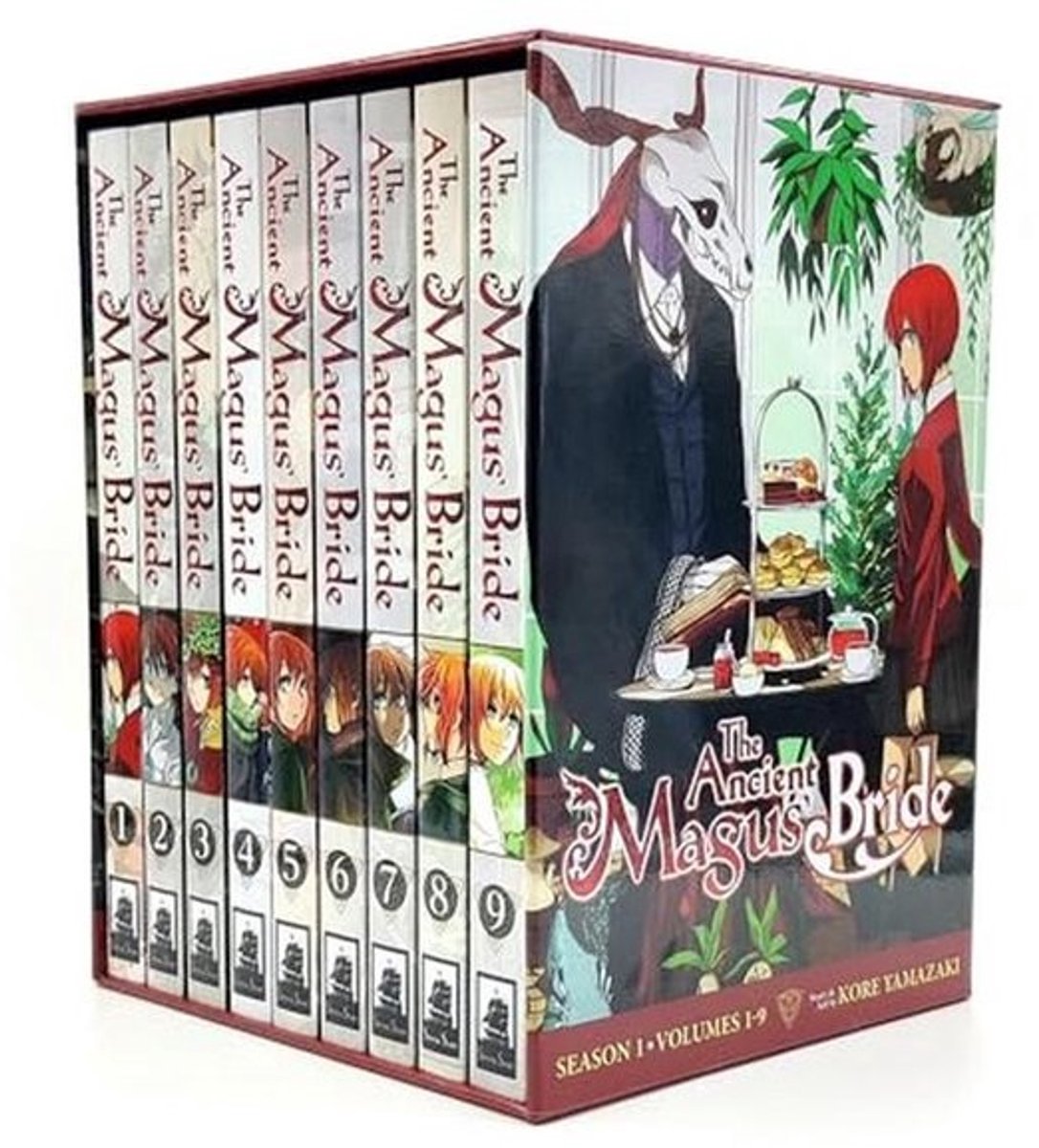 Fantasy Romance Manga Box Set met Posters - Vol. 1-9