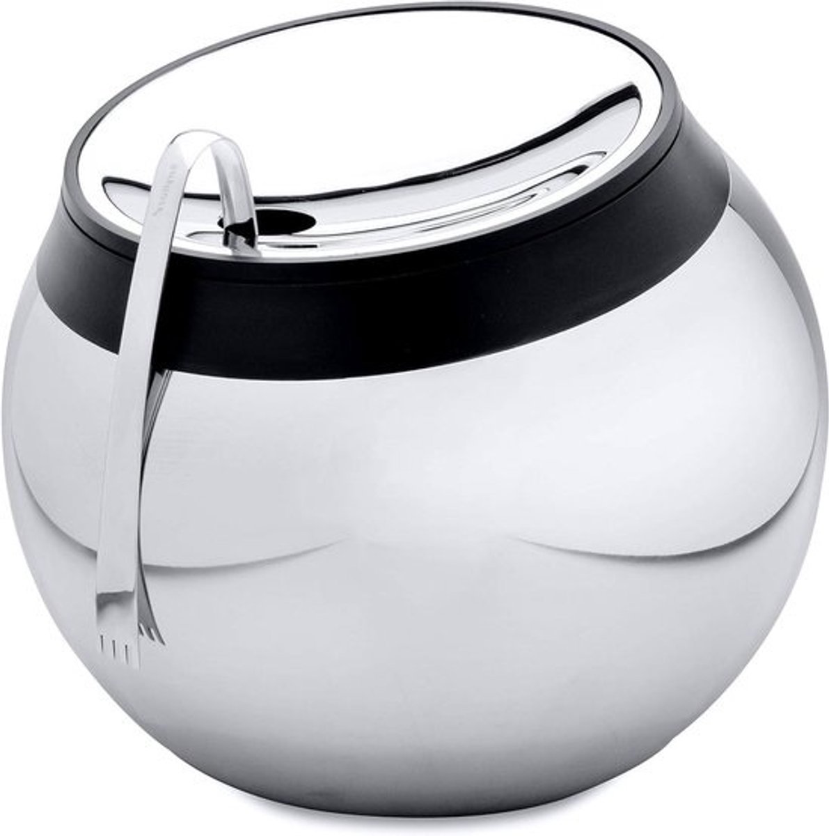 Geïsoleerde IJsemmer - Ijsblokjeskoeler Cocktailemmer - Dranken Koelen - Dubbelwandig Geïsoleerd - 22 cm - Zilver