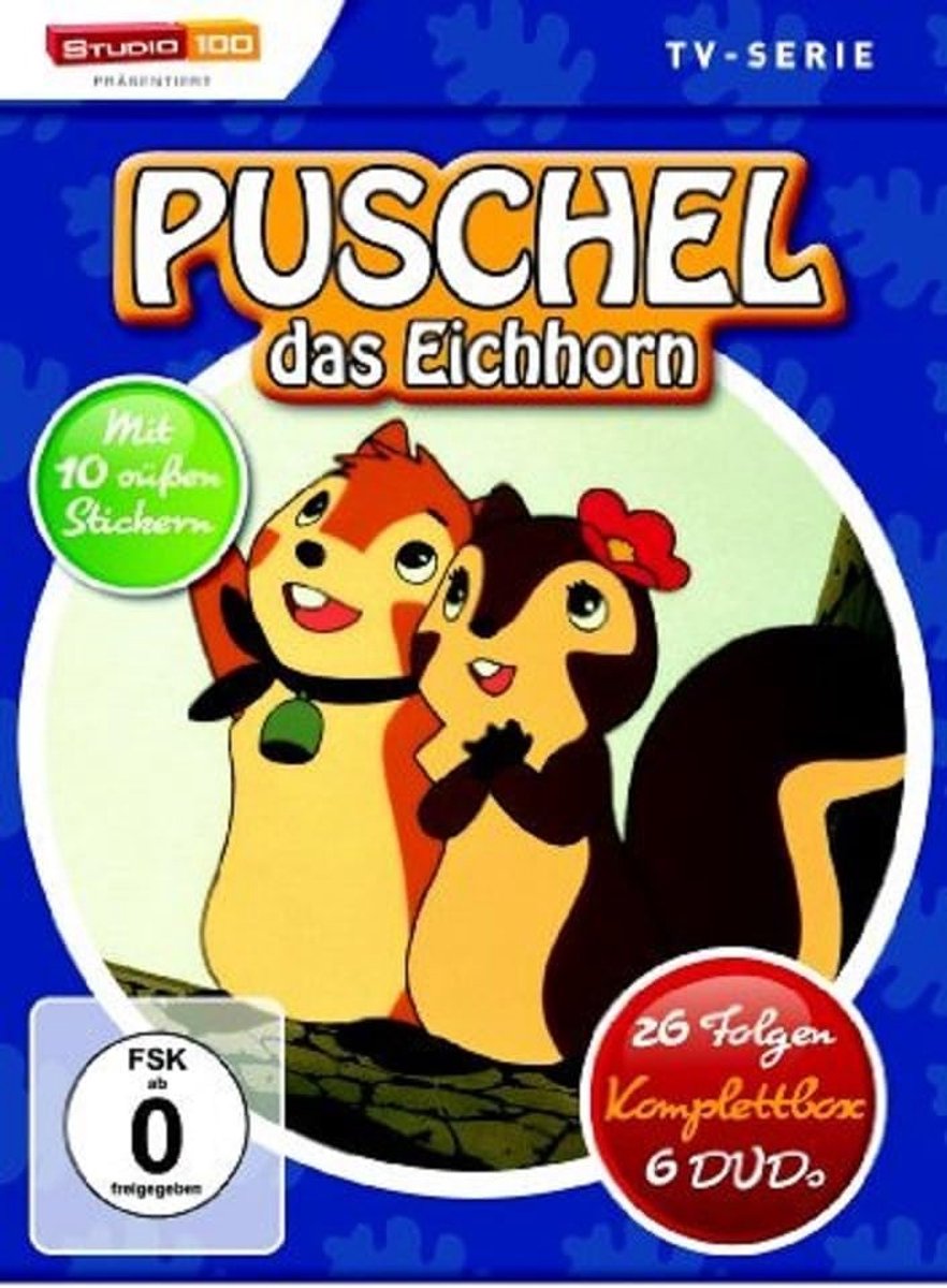 Puschel, das Eichhorn Komplettbox - ShopVlot