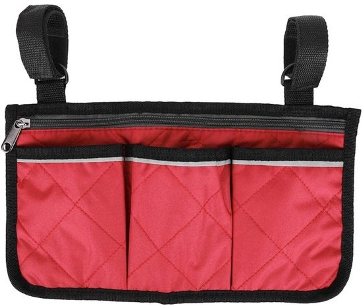 Multifunctionele Rolstoeltas Zijtas Organizer voor Armleuning
