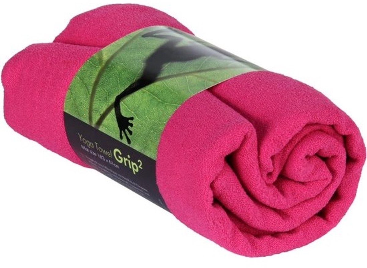 Yogahanddoek met Antislipnoppen - Ideaal voor Hot Yoga en Trainingsdoeleinden - Microvezel en Antibacterieel