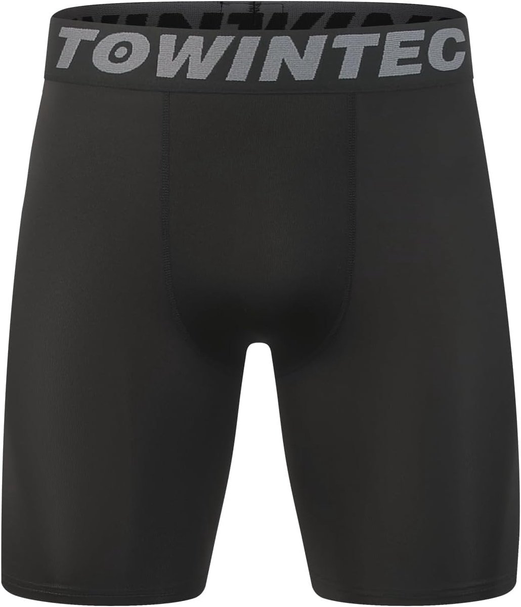 Tight Compression Shorts voor Jongens - Thermische Basislaag, Ademend Sportondergoed voor Gym, Basketbal en Voetbal