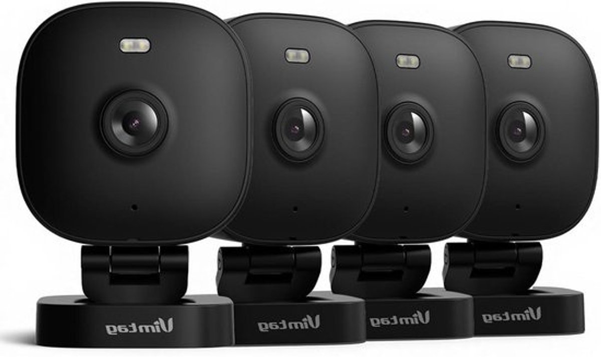 Bewakingscamera Buiten - Wifi Camera Buiten - Huis Beveiligen - Nachtkleur Zicht - 4 MP - Zwart