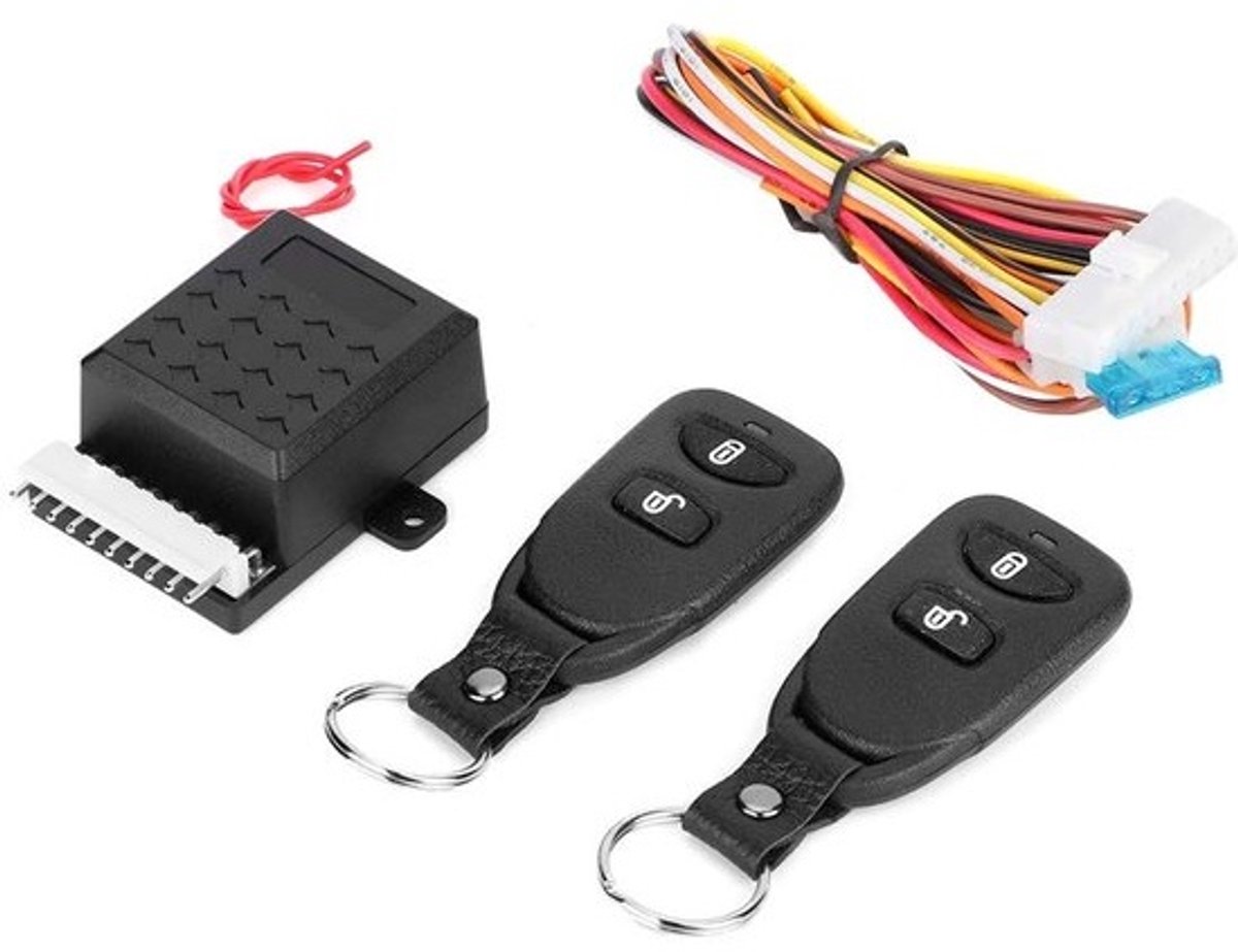 Dailygoody - Auto Alarm Systeem - Draadloze Afstandsbediening - LED Indicator - Diefstalbeveiliging - Geschikt voor Alle Voertuigen - Maximaal 80