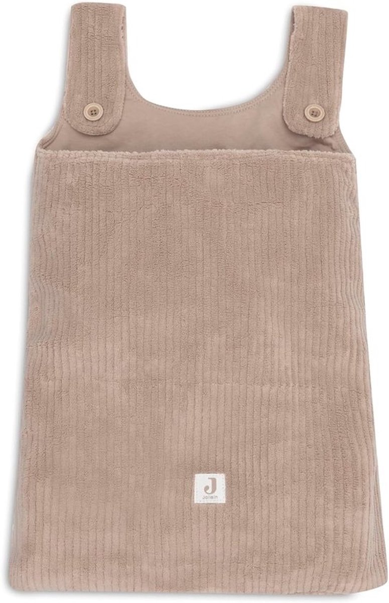 Opbergzak Box - Baby Organizer - Knuffels Opbergen - Zachte Ribstof - 65 x 42 cm - Havermout