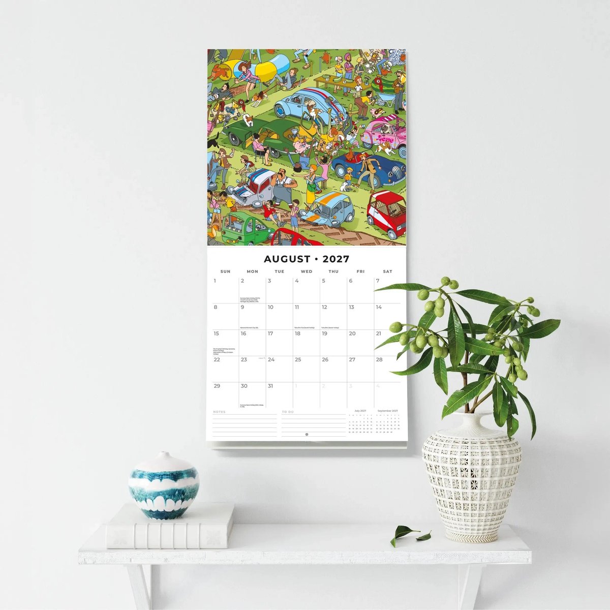 Andy Tudor Puzzle Artwork Kalender 2027