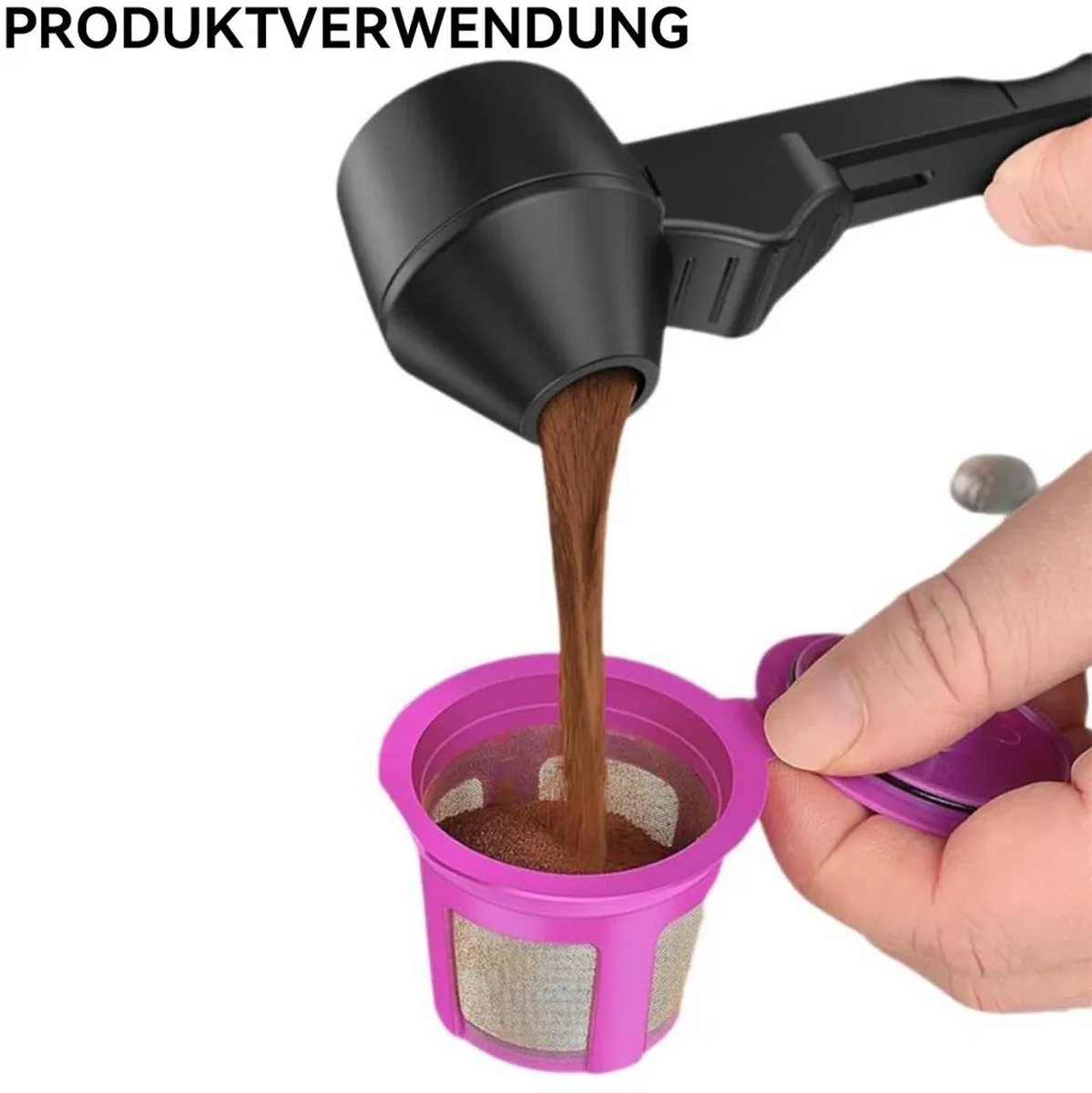 De plastic koffielepel, Geschikt voor zijn schuif- en afstrijkfunctie, maakt het mogelijk om koffie, eiwitpoeder, babyvoeding en thee nauwkeurig en netjes af te Geschikt vooren.