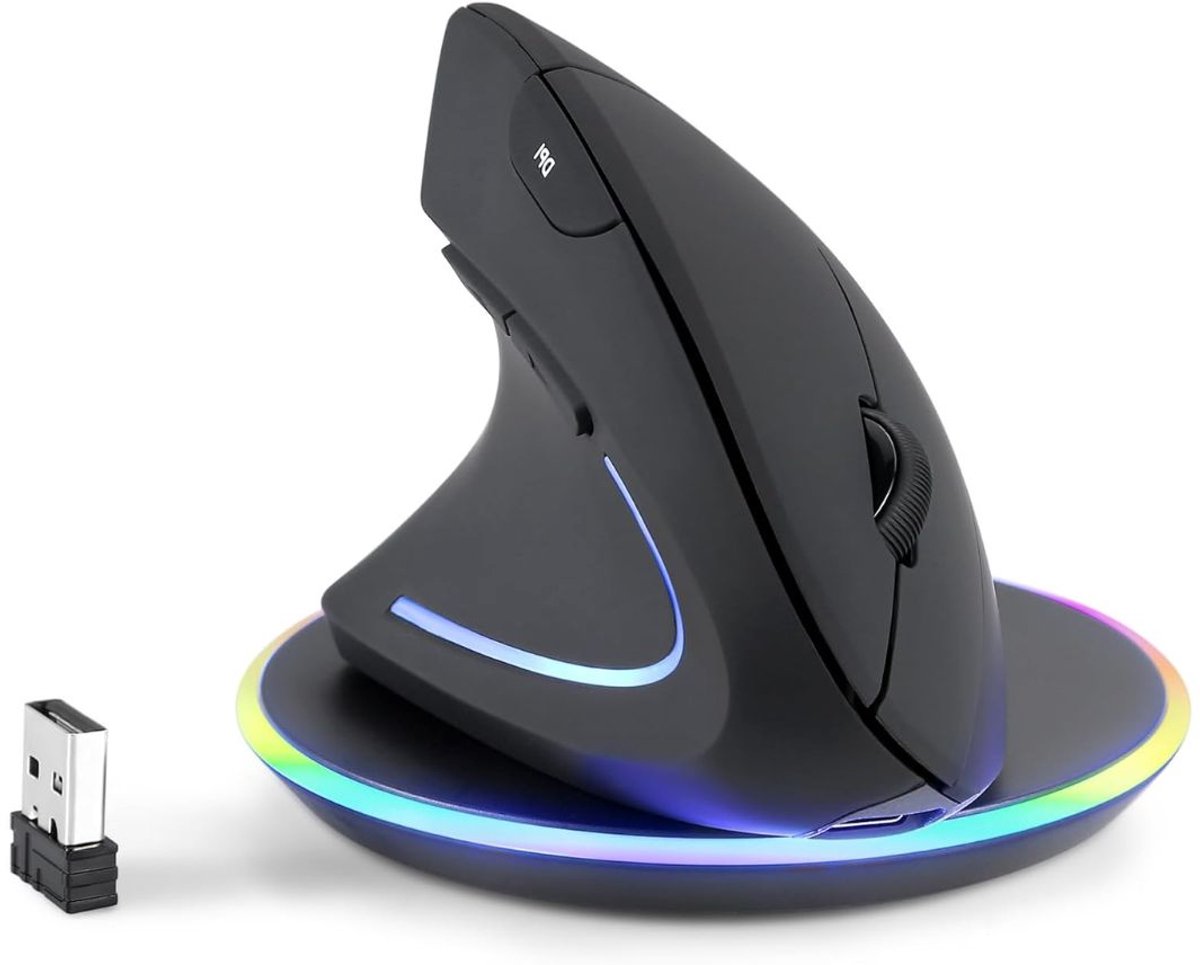 CRLYN® Draadloze Muis - Muis Draadloos - Ergonomische Muis