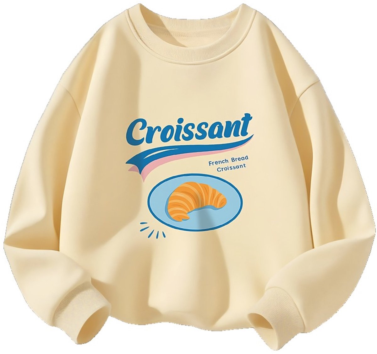 Currero Sweater Jongens Sweaters Sweatshirt Hoodie Warme Trui Pullover Jumper Crewneck Vest 5-6 Jaar Beige