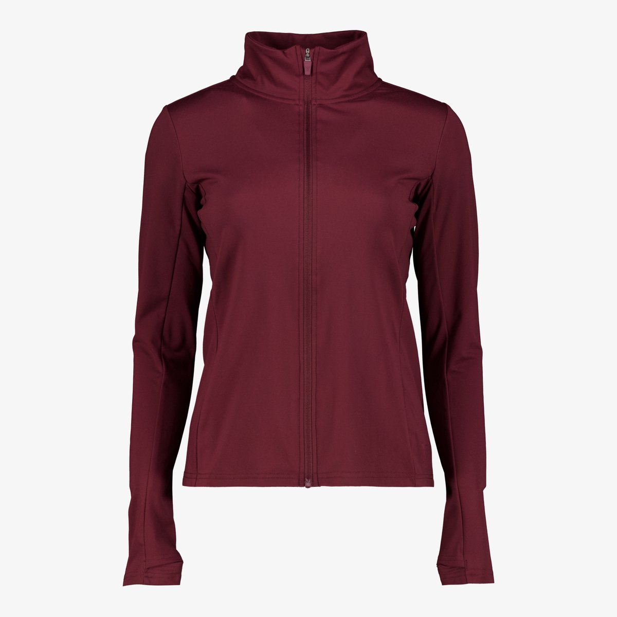 Osaga dames trainingsjas bordeauxrood - Maat XXL