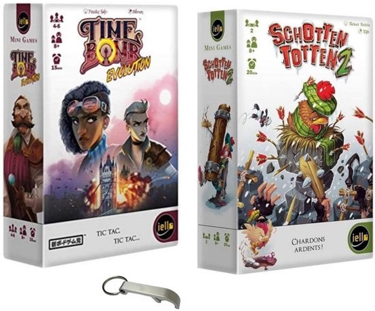 Spannende Bordspellen Set: Tijdbommen Evolutie en Scotse Totten 2