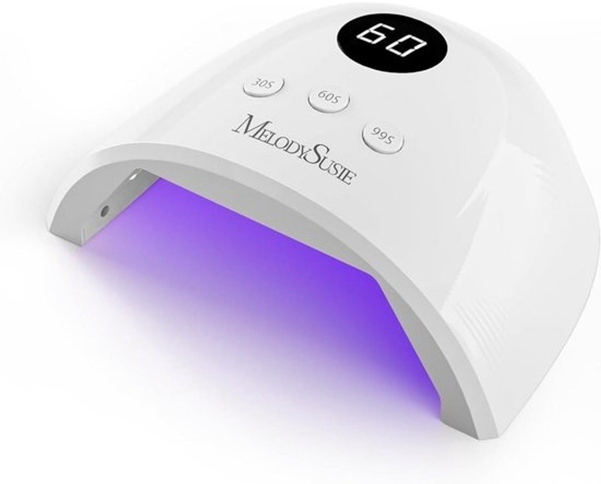 48W nagellamp voor gelnagels met automatische sensor en timers