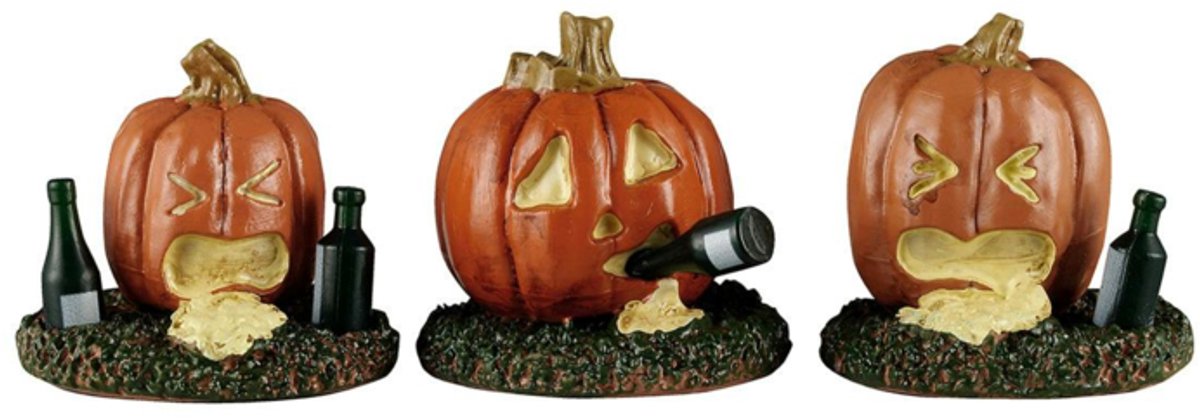 Spooky Town - Jolly Pumpkins - Set van 3