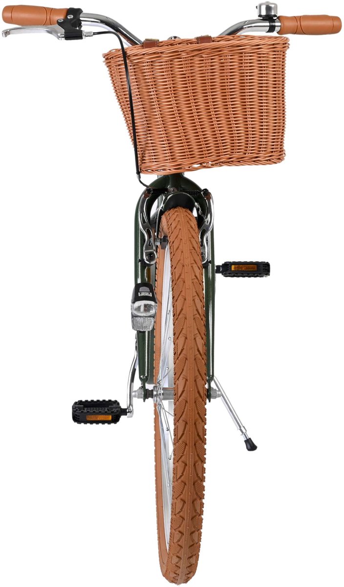 Volare Ashley Kinderfiets - Meisjes - 24 inch - Groen van Volare — afbeelding 4