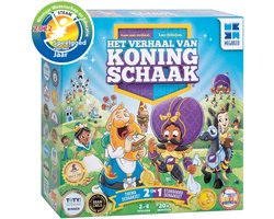 Megableu Het Verhaal van Koning Schaak - Educatief Bordspel voor Kinderen - Leer Schaken op een Leuke Manier - Schaakspel Vanaf 3 Jaar - Winnaar Speelgoed van het Jaar 2022