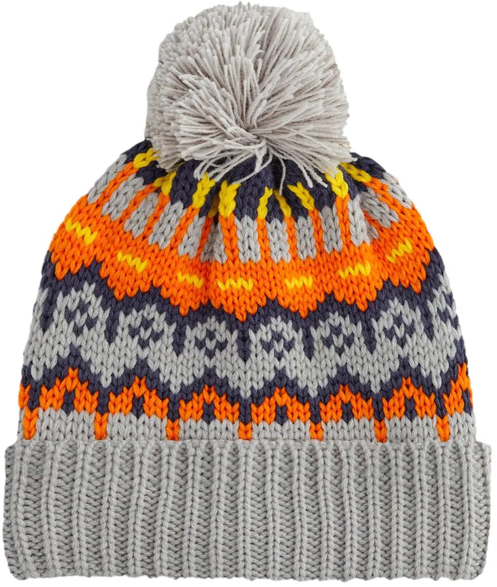 Retro Ski Beanie - Glacier Grey - One Size
