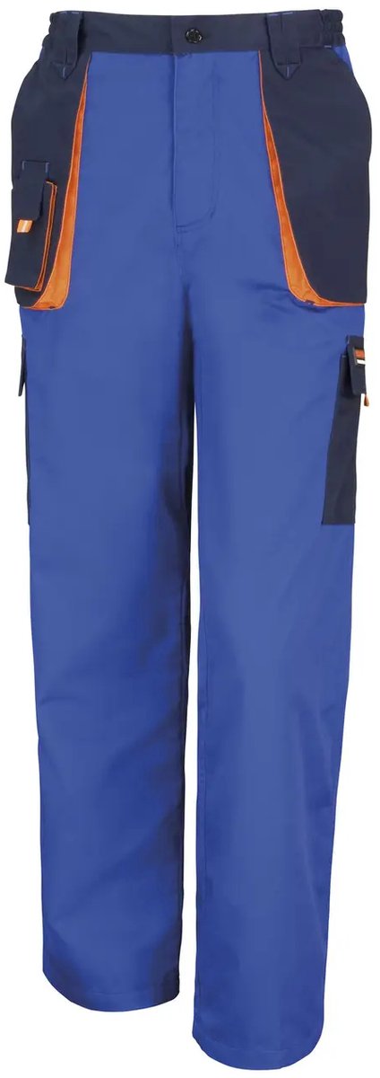Result Lite Trousers RT318 - Royal/Navy/Orange - XL