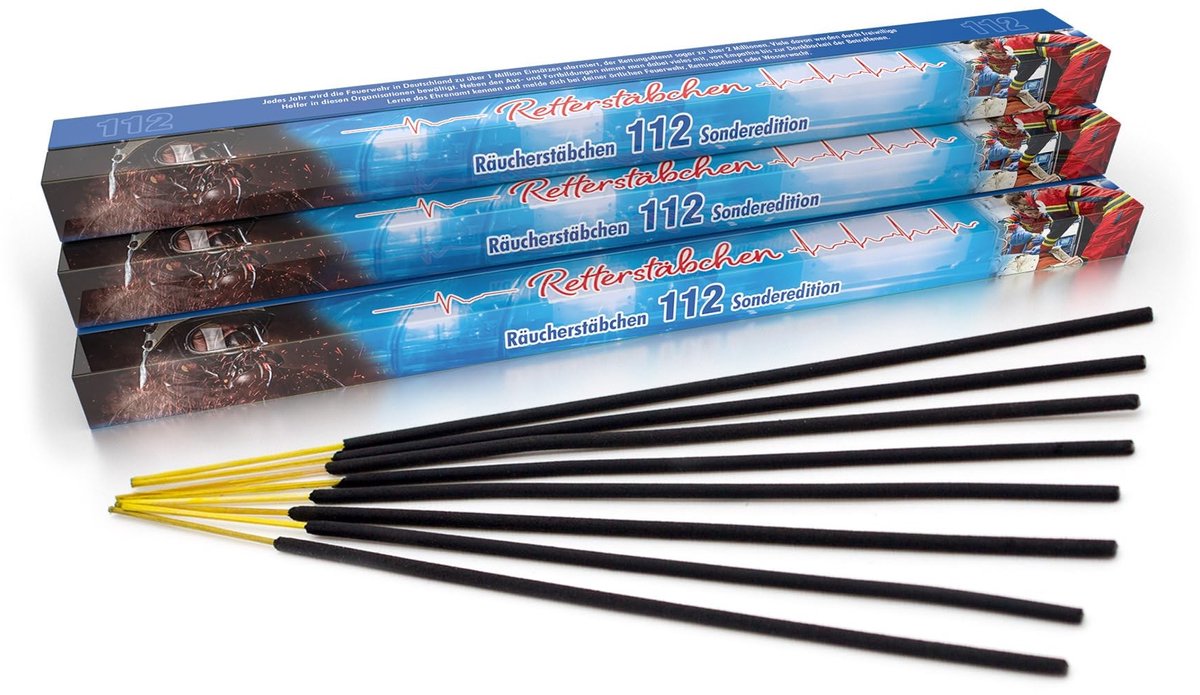 Dailygoods - Redderstokjes 112 - Speciale editie set van 10 wierookstokjes