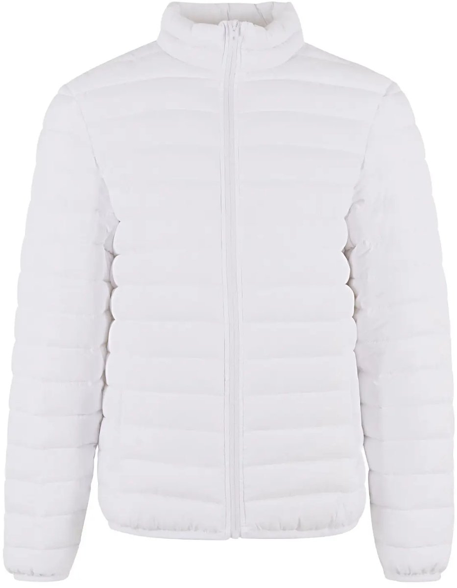 New Morning Studios Light Puffer Jacket NM031 Wit