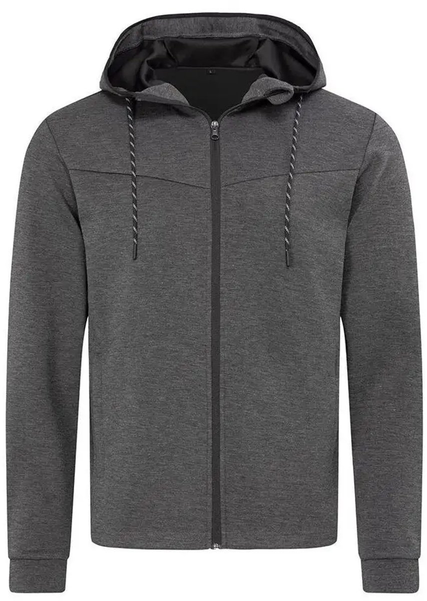 Stedman Recycled Scuba Jacket S5840 ANTHRA Angora Heather