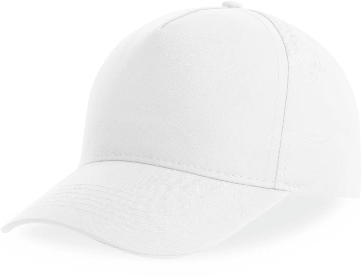 Atlantis Headwear Recy Five Cap AT112 - White - One size