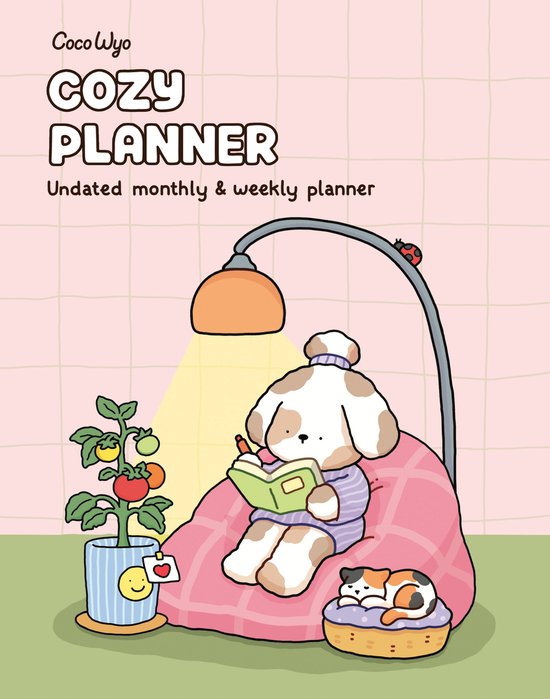 Cozy Spaces Coloring- Cozy Planner - cover