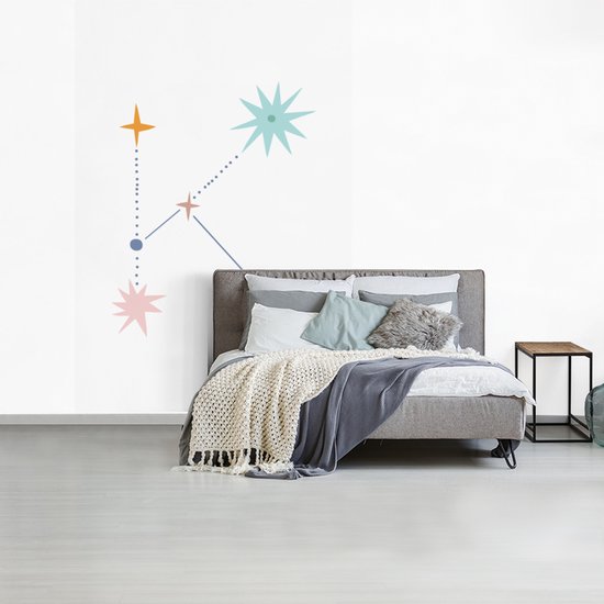 Behang - Fotobehang Letter - K - Alfabet - Kinderen - Breedte 155 cm x hoogte 240 cm