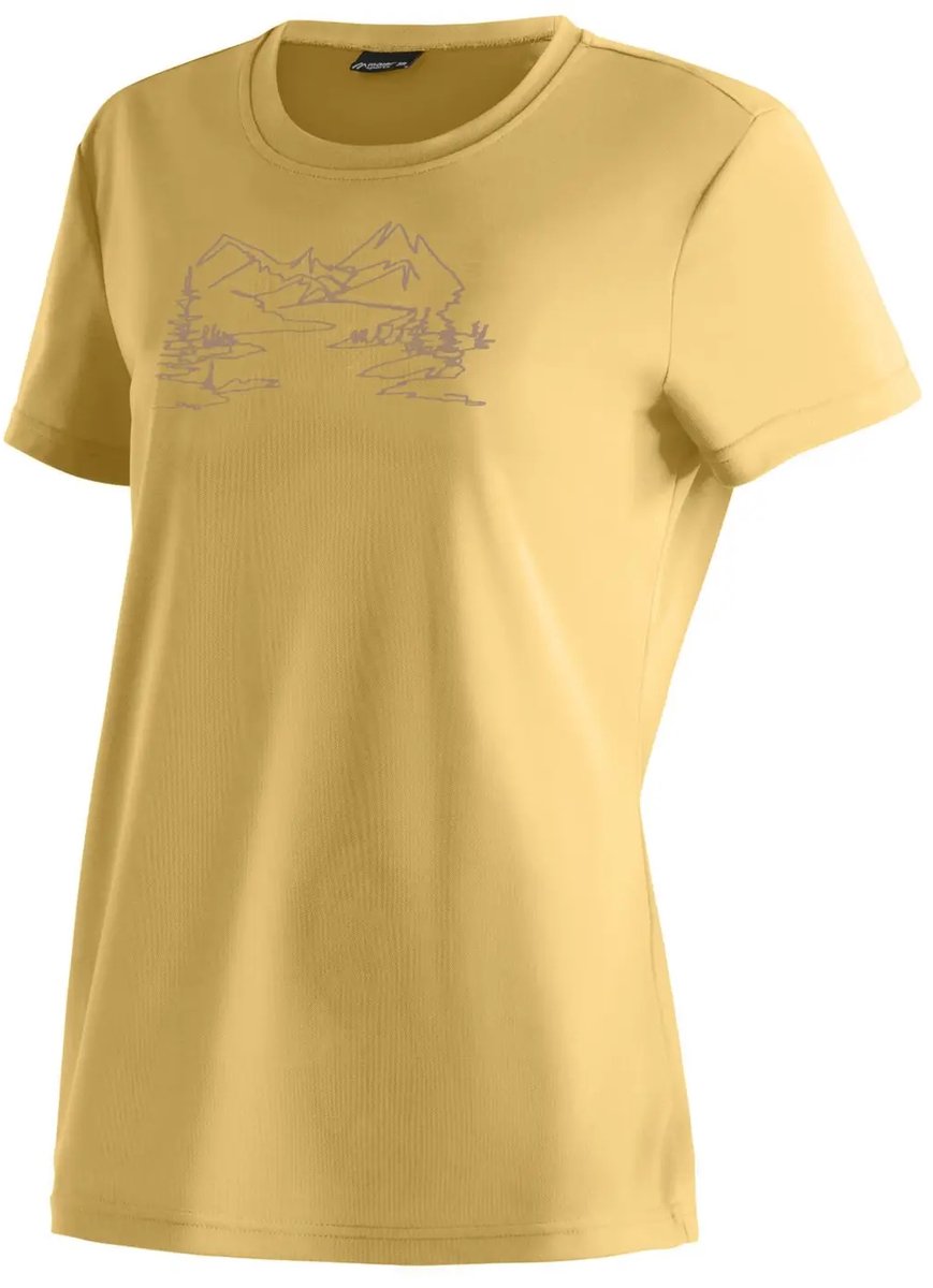 Damestrui Maier Sports Wilma Print Geel