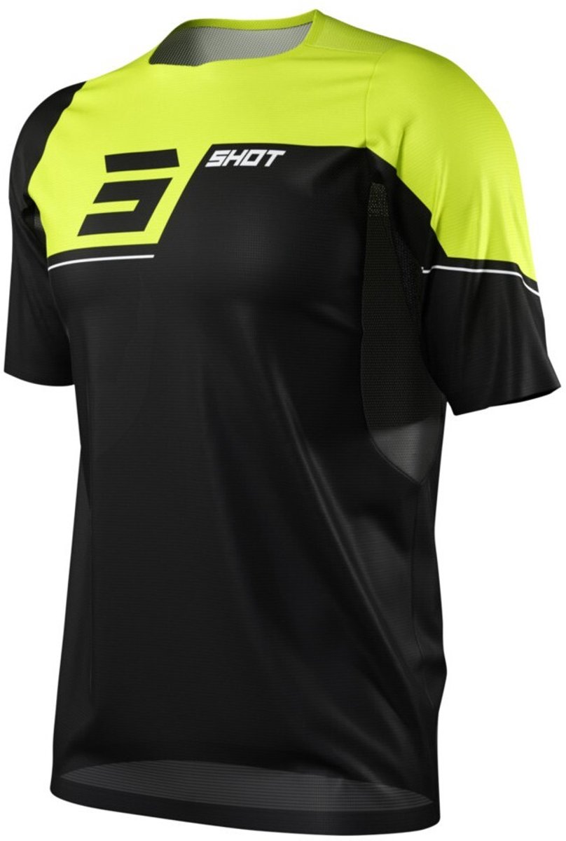 Jersey met korte mouwen Shot Rogue revolt Geel