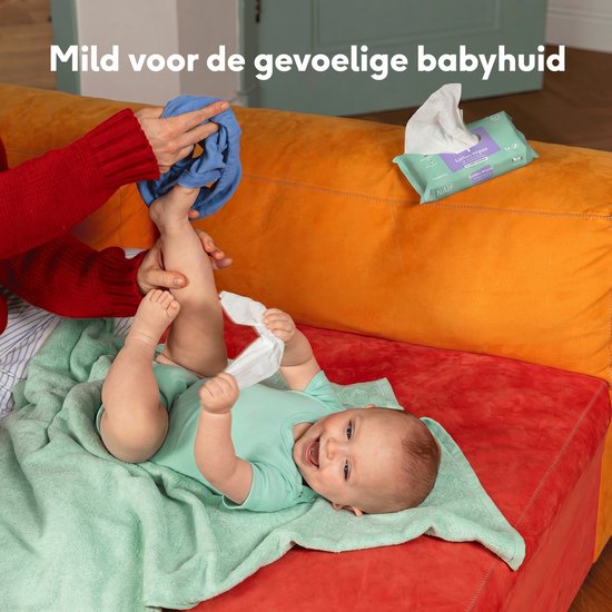 Naïf - Plasticvrije Billendoekjes Lotion - 1728 doekjes (32 stuks x 54 doekjes)