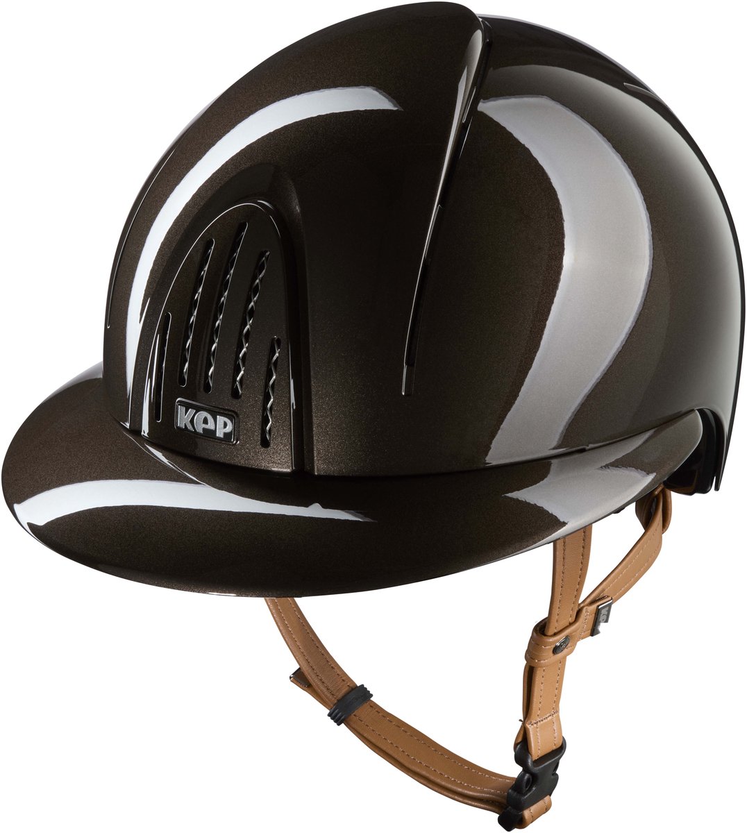 KEP Italia Smart Nova Metal Polish Bruin Cognac Bandje-L-Polo Klep