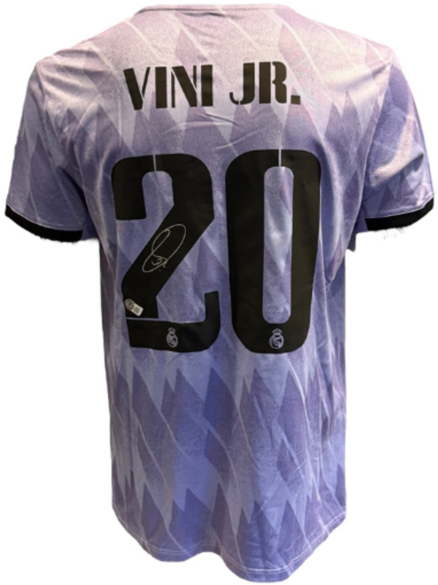 Vinicius Junior gesigneerd Real Madrid 22/23 uit shirt