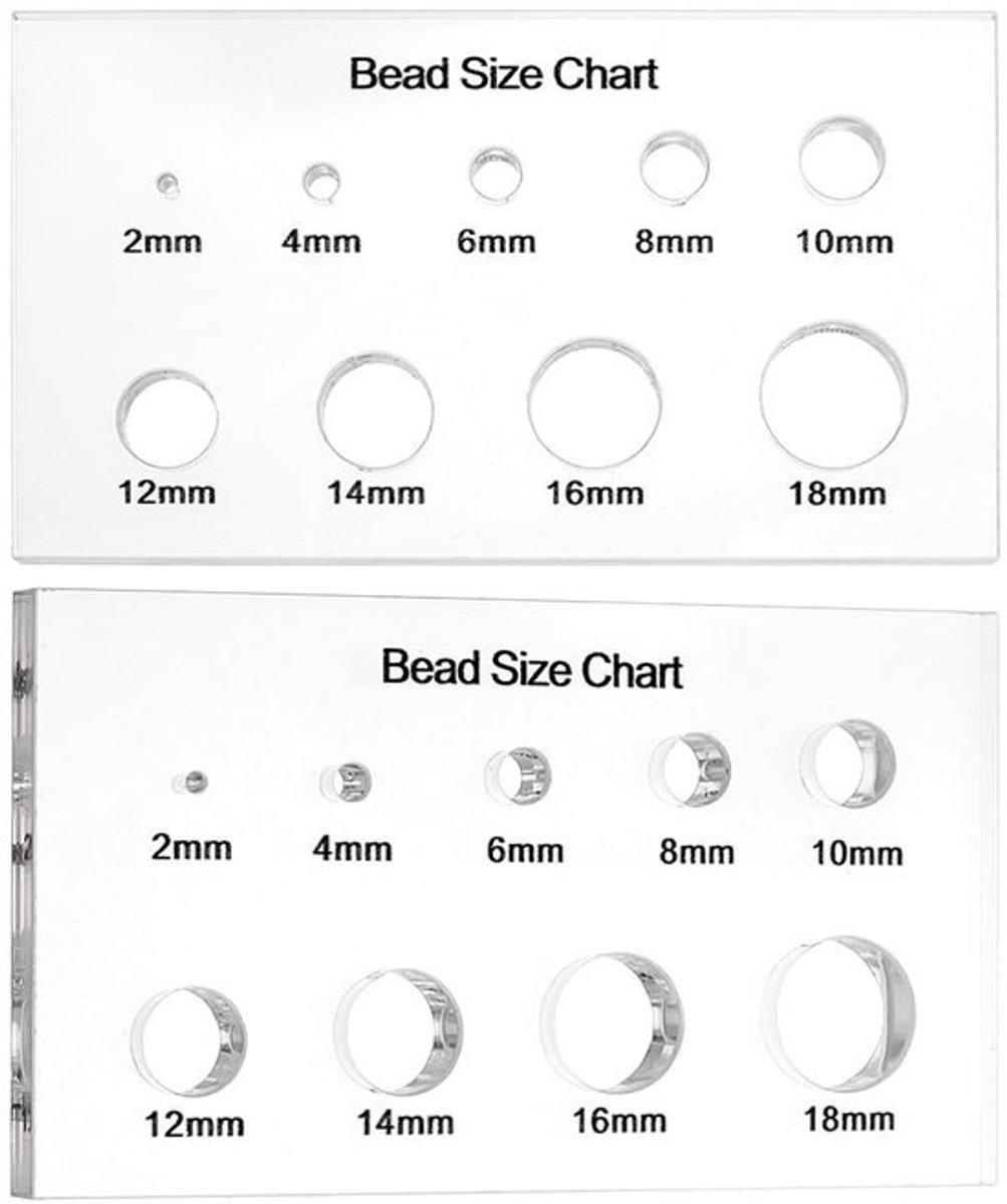 Acryl meetgereedschap Dailygoody Beads Meetlat