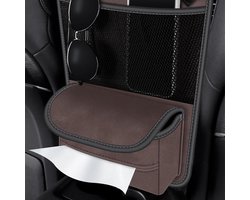 Auto Organizer Tussen Stoelen - Autostoel Net - Auto Organiseren - 2-Weg Opbergvakken - 368D x 68B x 368H cm